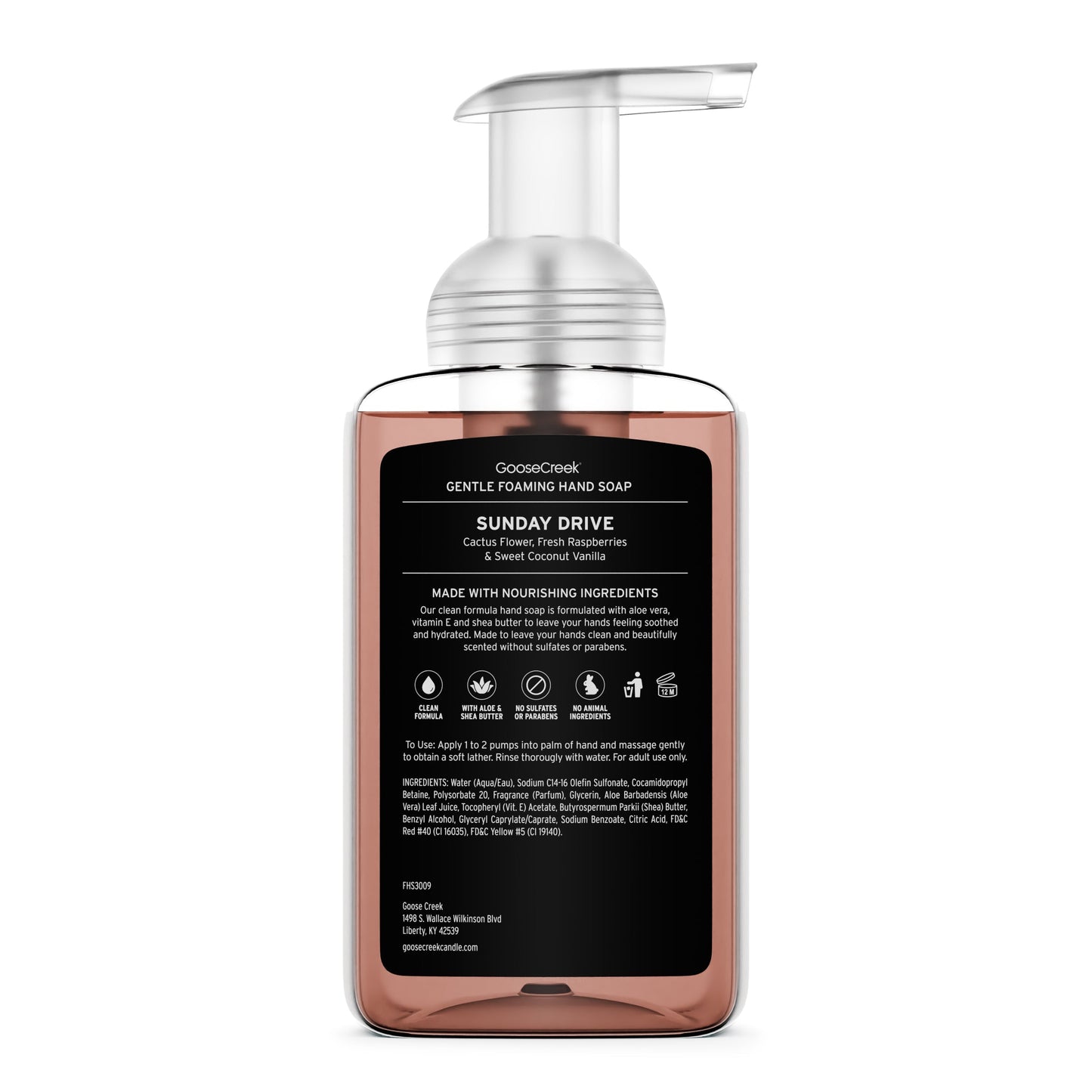 Sunday Drive Lush Foaming Hand Soap