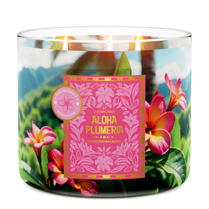 Aloha Plumeria 3-Wick Candle