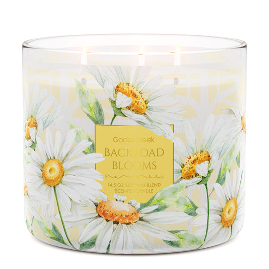 Backroad Blooms 3-Wick Candle