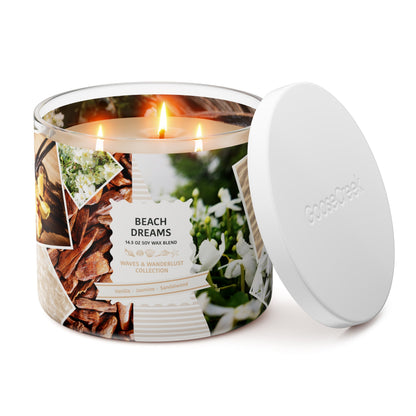 Beach Dreams 3-Wick Candle