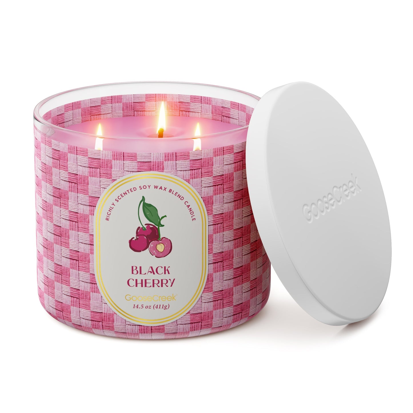 Black Cherry 3-Wick Candle