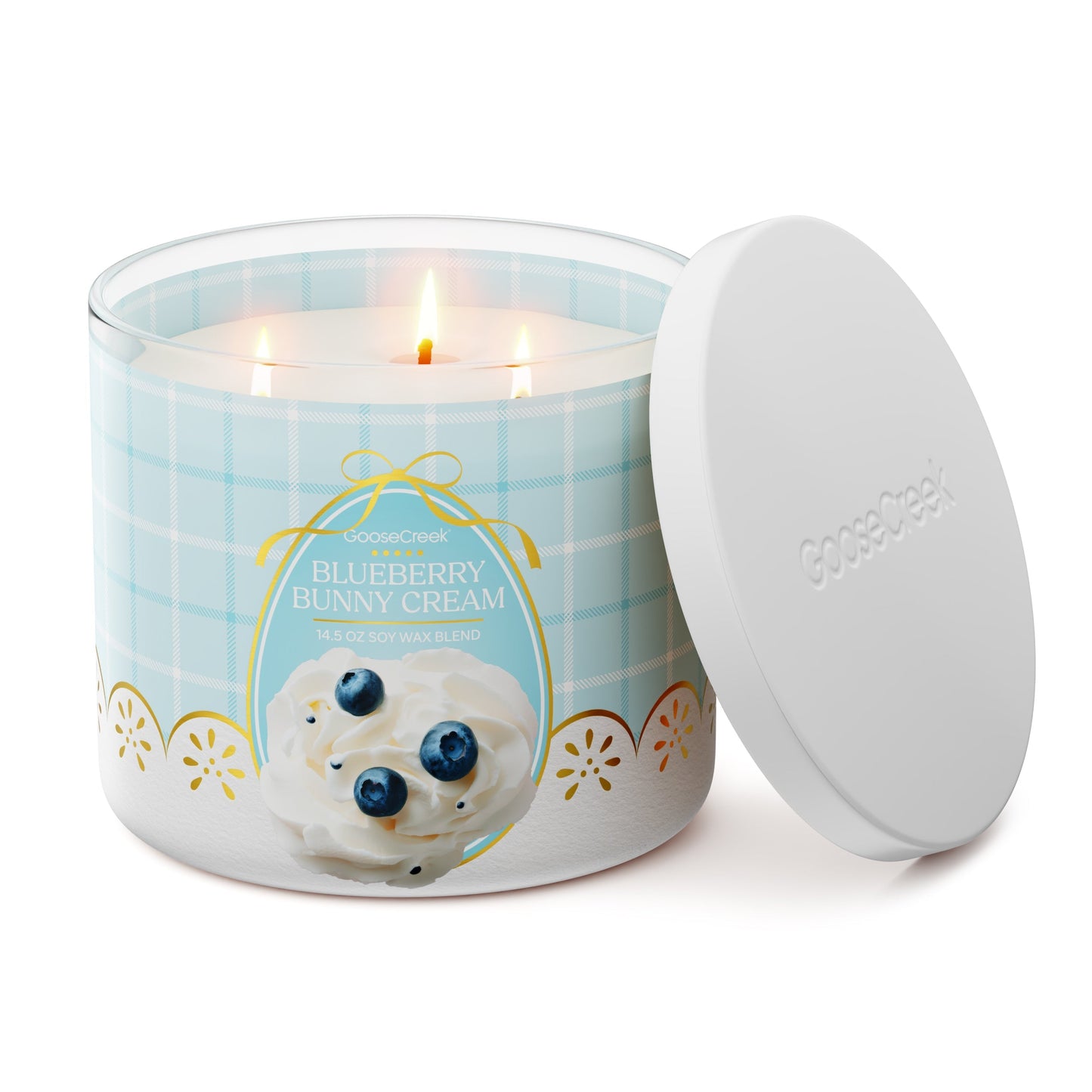 Blueberry Bunnycream Large 3-Wick Candle