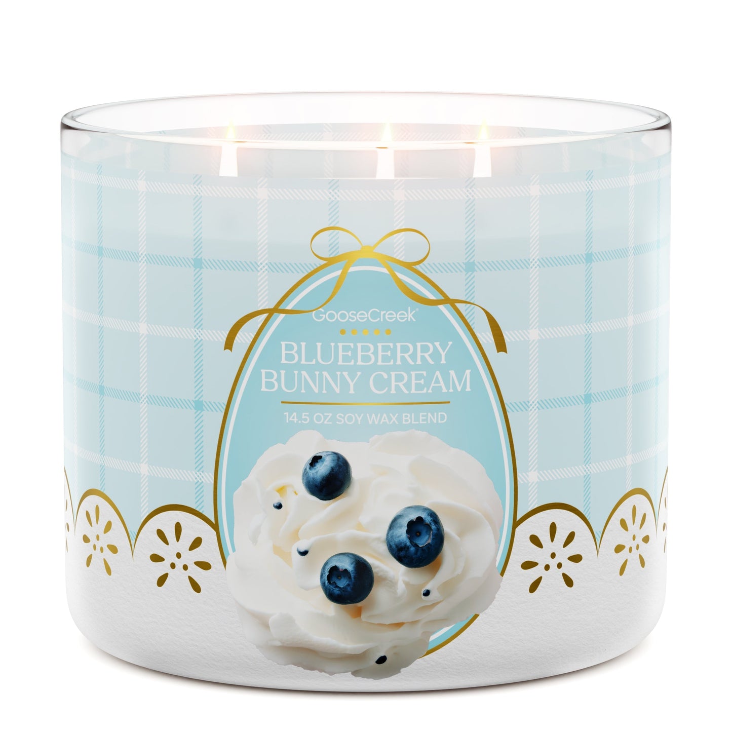 Blueberry Bunnycream Large 3-Wick Candle