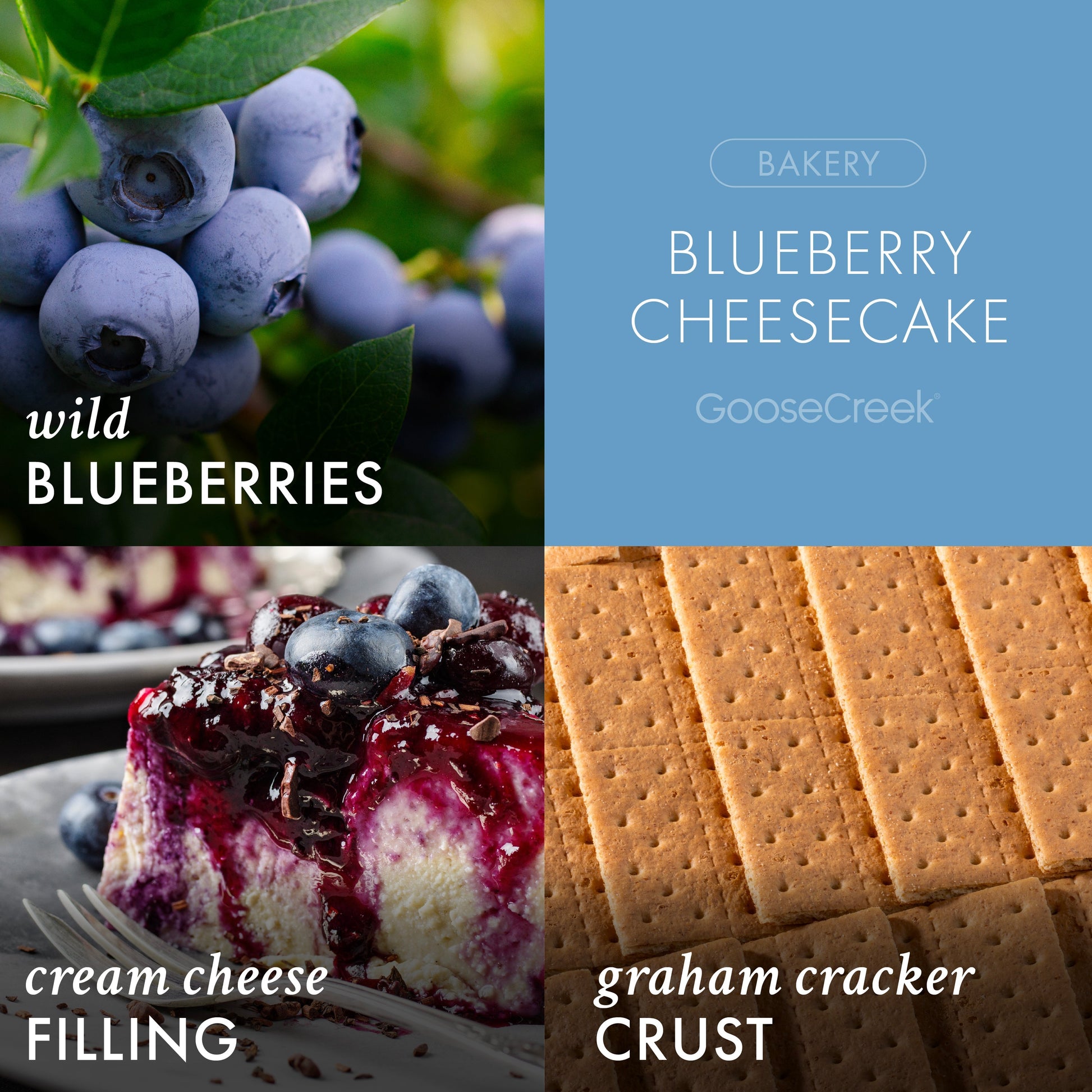 Blueberry Cheesecake 7oz Single Wick Candle