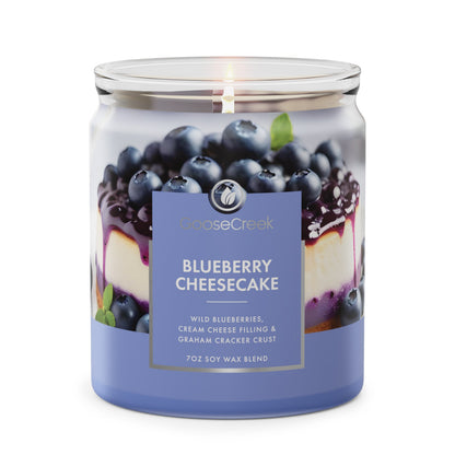 Blueberry Cheesecake 7oz Single Wick Candle
