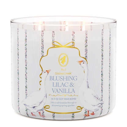 Blushing Lilac & Vanilla Large 3-Wick Candle