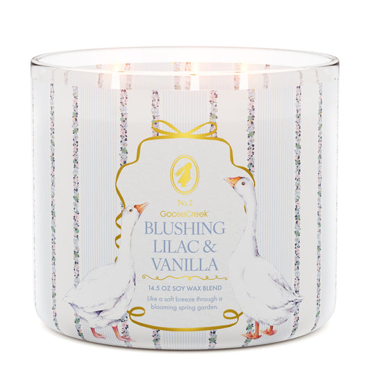 Blushing Lilac & Vanilla Large 3-Wick Candle