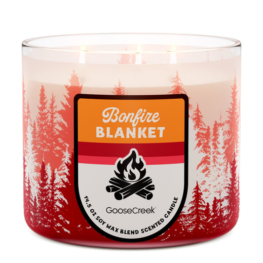 Bonfire Blanket 3-Wick Candle