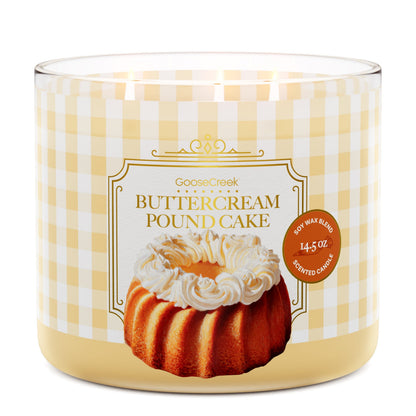 Buttercream Pound Cake 3-Wick Candle