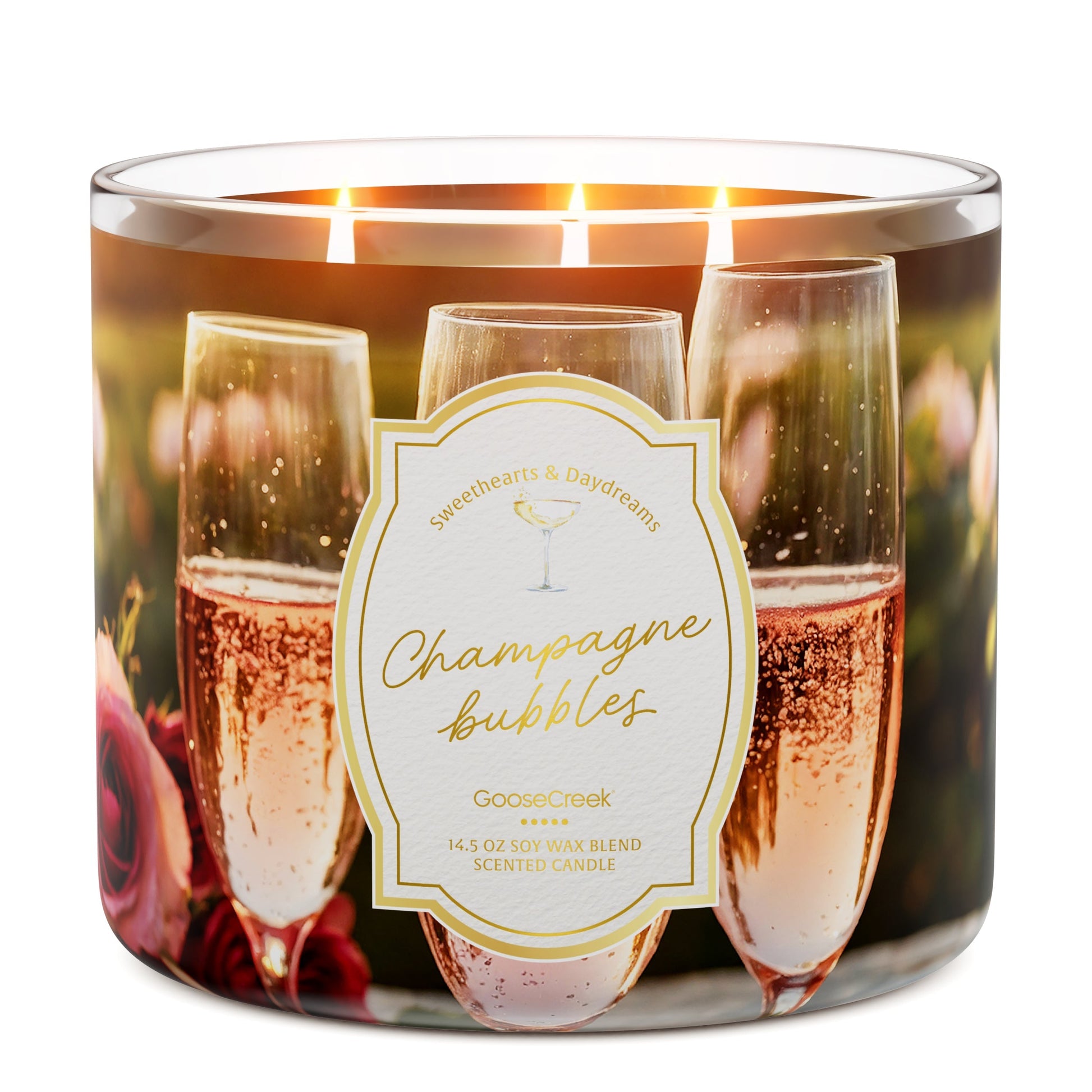 Champagne Bubbles 3-Wick Candle