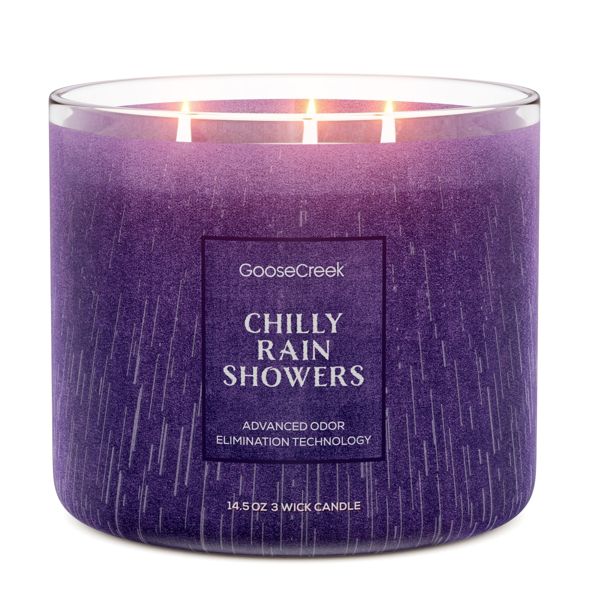 Chilly Rain Showers Odor Eliminating 3-Wick Candle