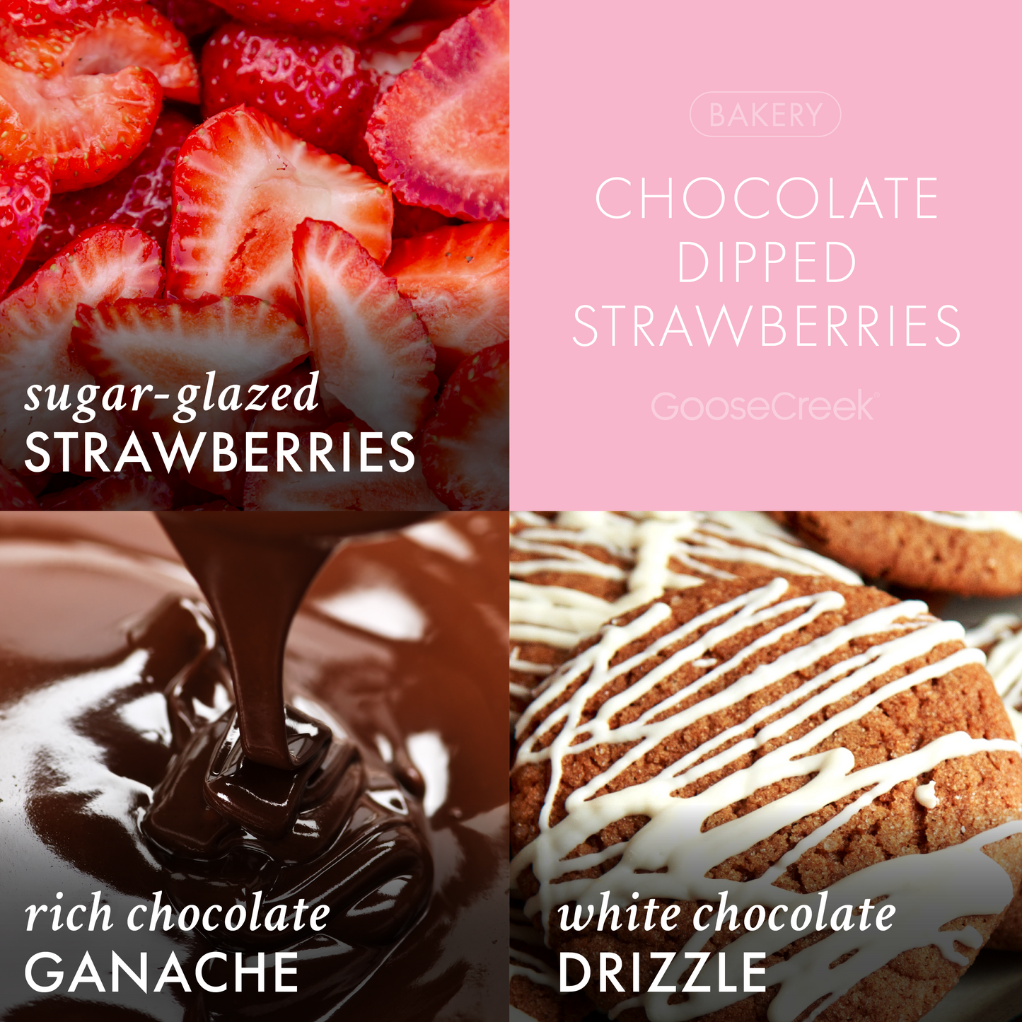 Chocolate Dipped Strawberries Large 3-Wick Candle