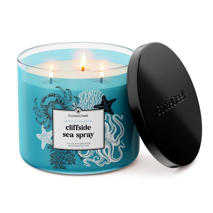 Cliffside Sea Spray Odor Eliminating 3-Wick Candle