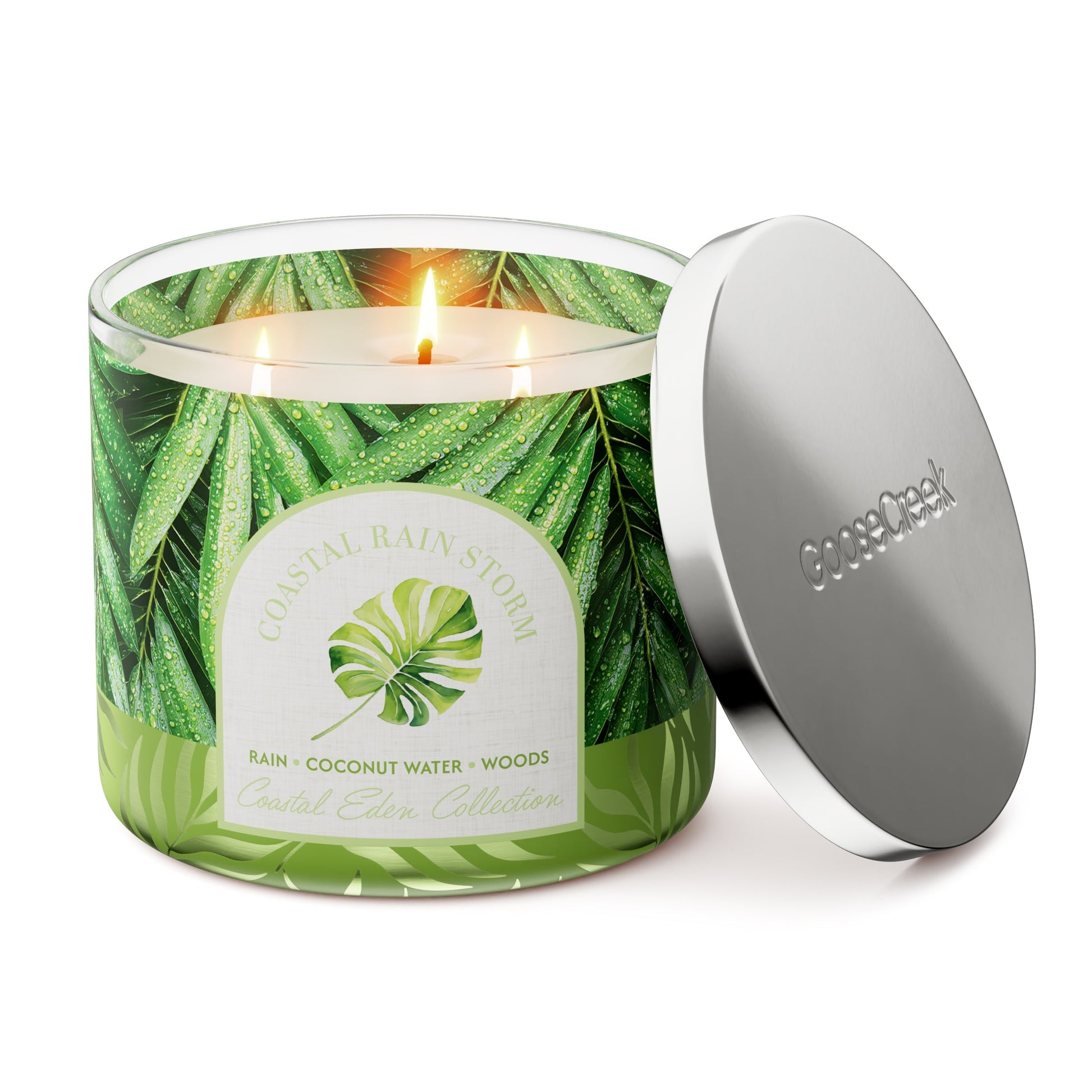 Coastal Rain Storm 3-Wick Candle