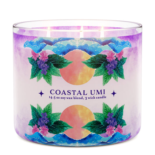 Coastal Umi 3-Wick Candle