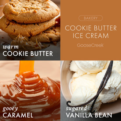 Cookie Butter Ice Cream 3-Wick Candle