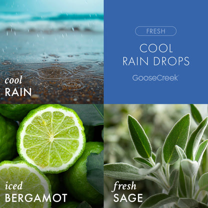 Cool Rain Drops Odor Eliminating Wax Melt