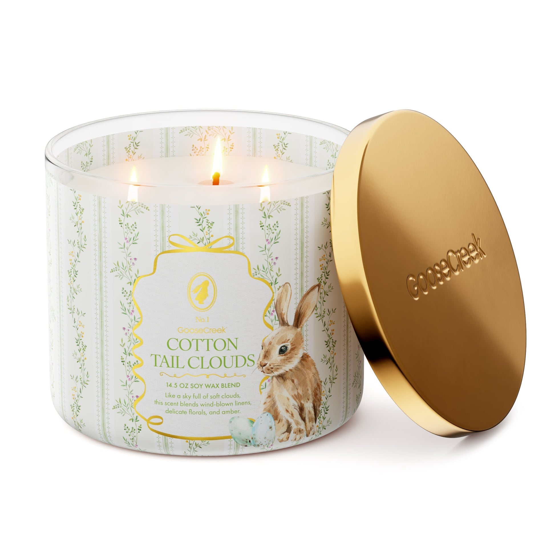Cotton Tail Clouds 3-Wick Candle