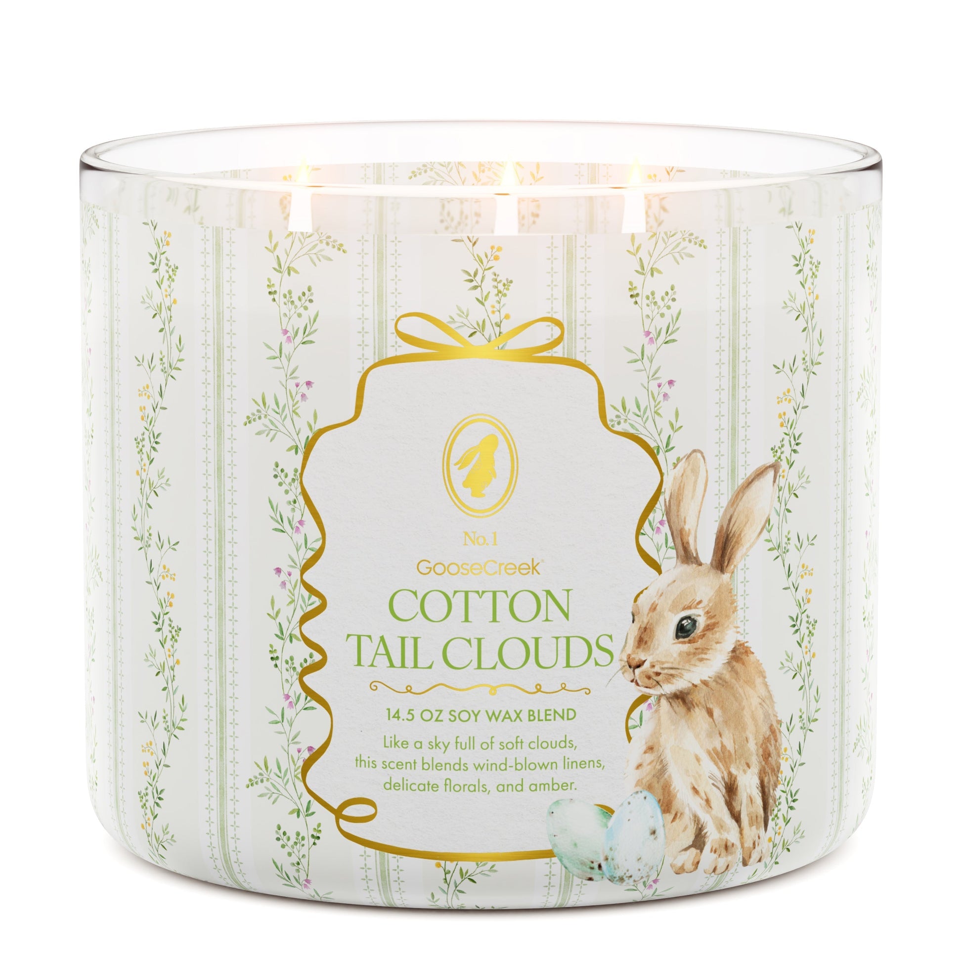 Cotton Tail Clouds 3-Wick Candle