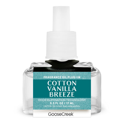 Cotton Vanilla Breeze Odor Eliminating Plug-in Refill