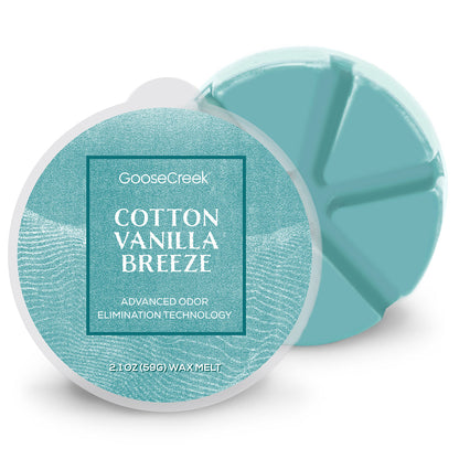 Cotton Vanilla Breeze Odor Eliminating Wax Melt