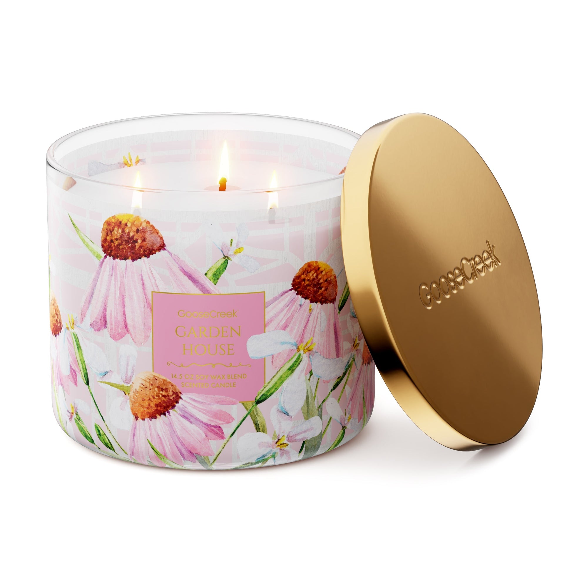 Garden House 3-Wick Candle