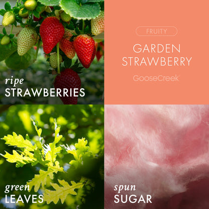 Garden Strawberry 3-Wick Candle