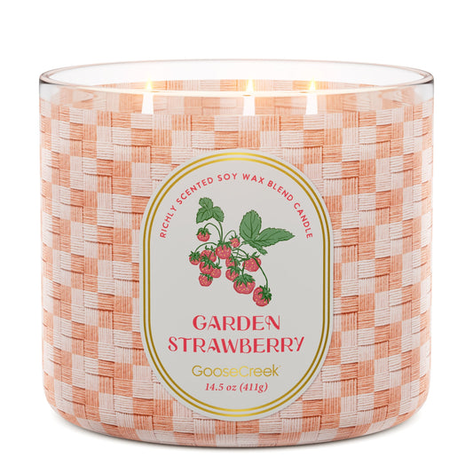 Garden Strawberry 3-Wick Candle
