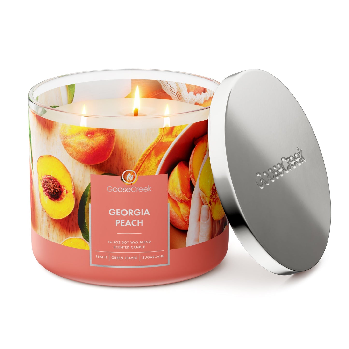 Georgia Peach 3-Wick Candle