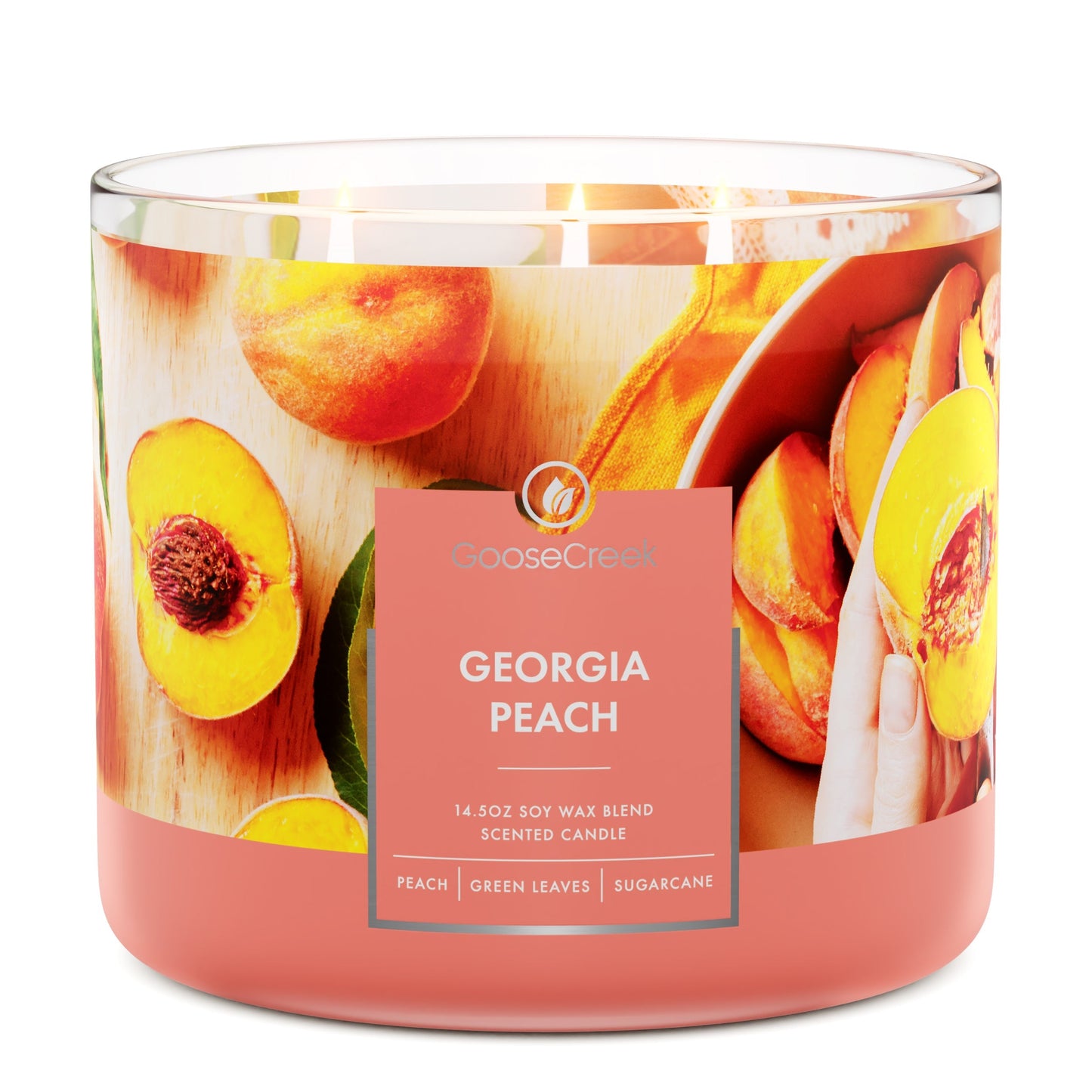 Georgia Peach 3-Wick Candle