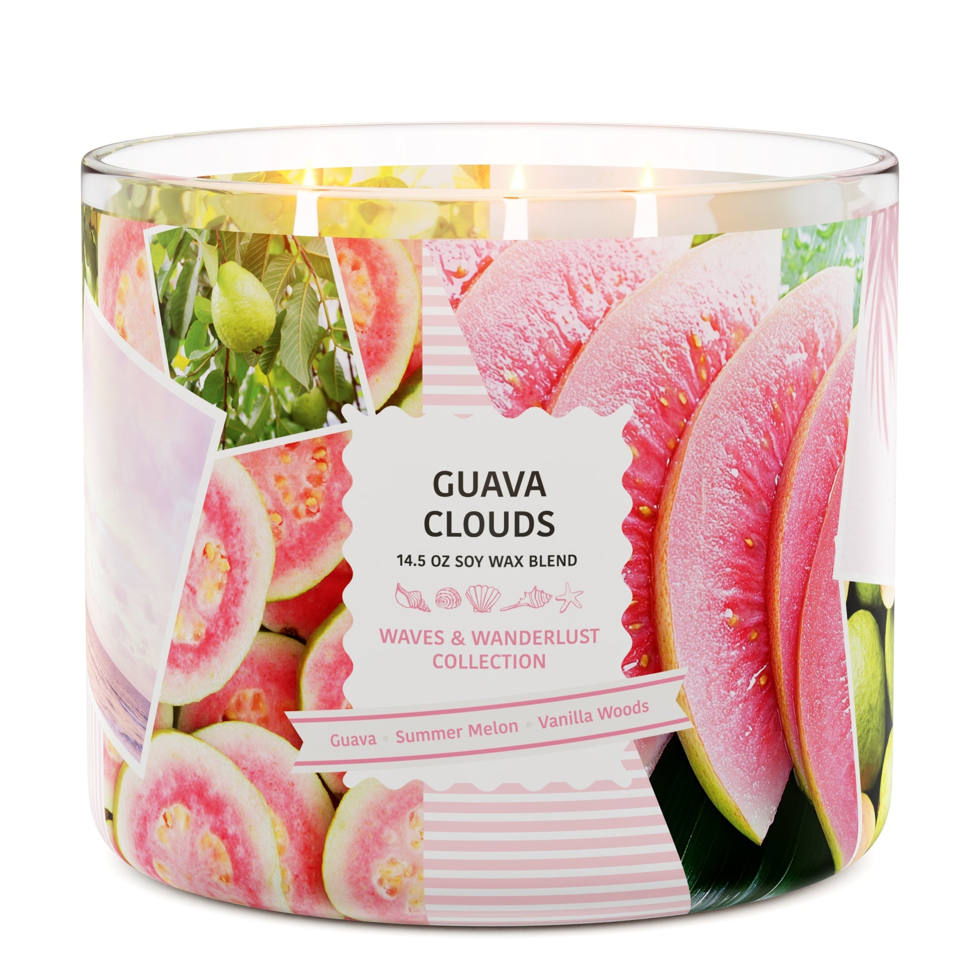 Guava Clouds 3-Wick Candle
