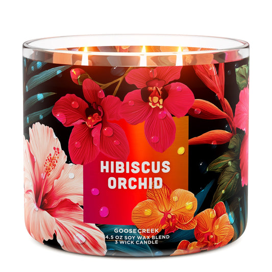 Hibiscus Orchid 3-Wick Candle