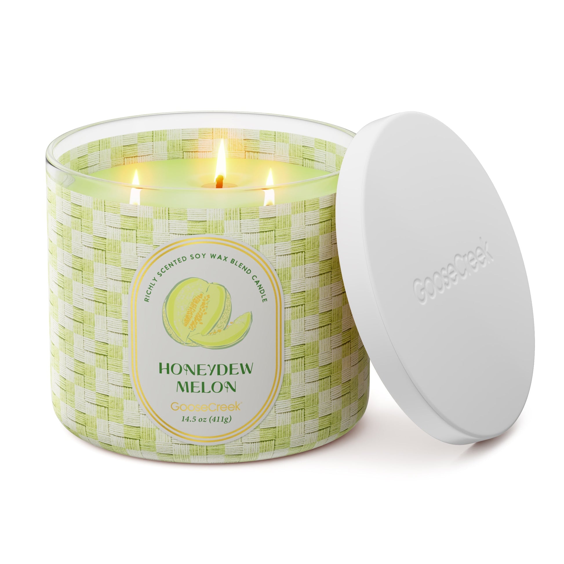 Honeydew Melon 3-Wick Candle
