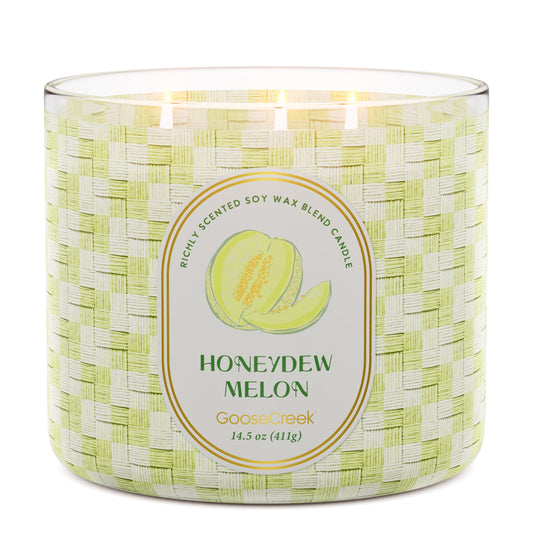 Honeydew Melon 3-Wick Candle