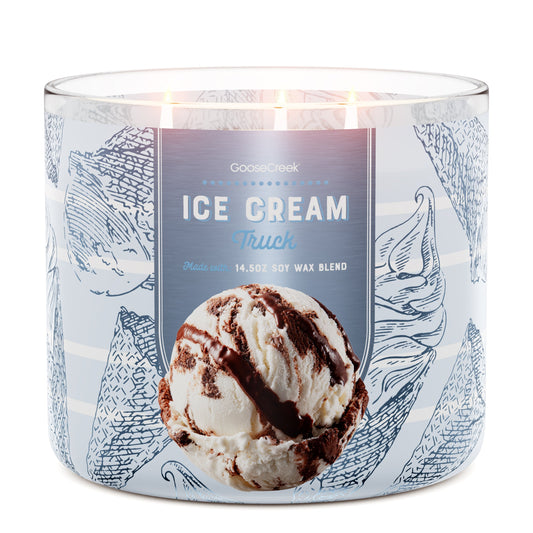 Ice Cream Truck 3-Wick Candle