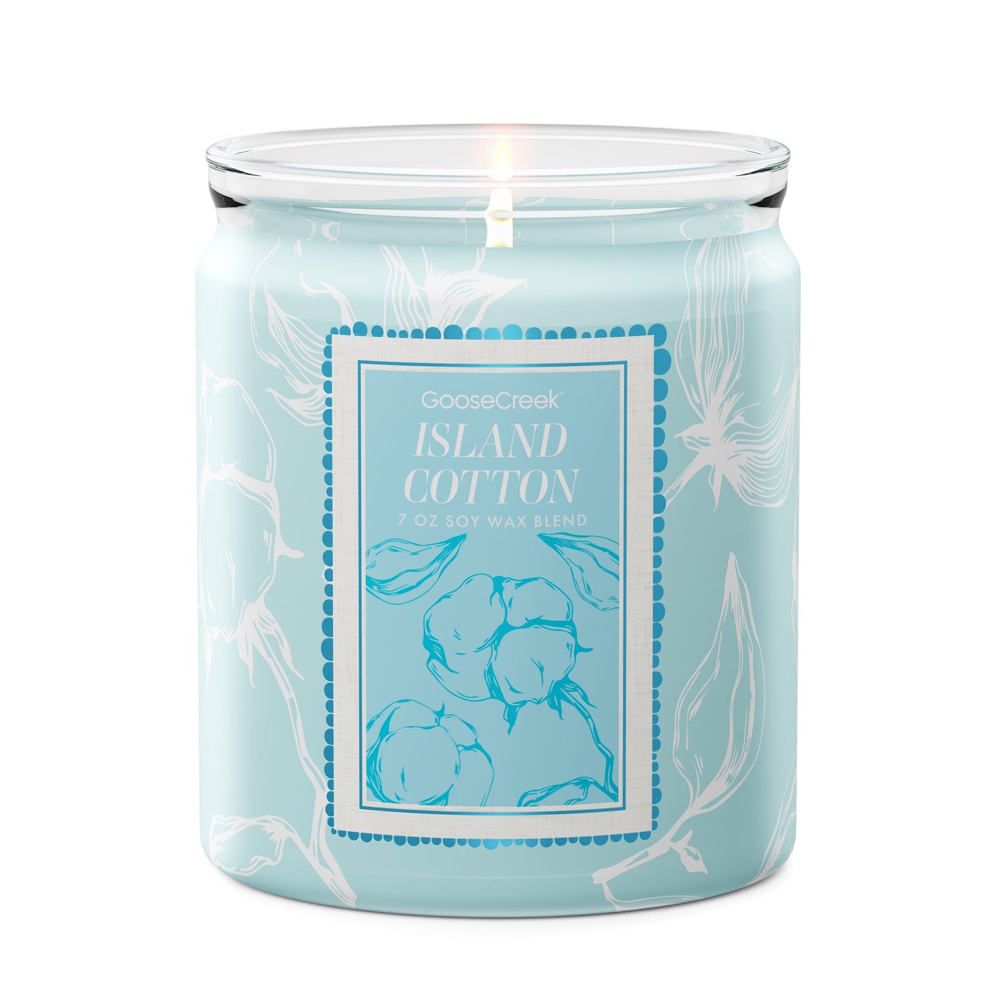 Island Cotton 7oz Single Wick Candle