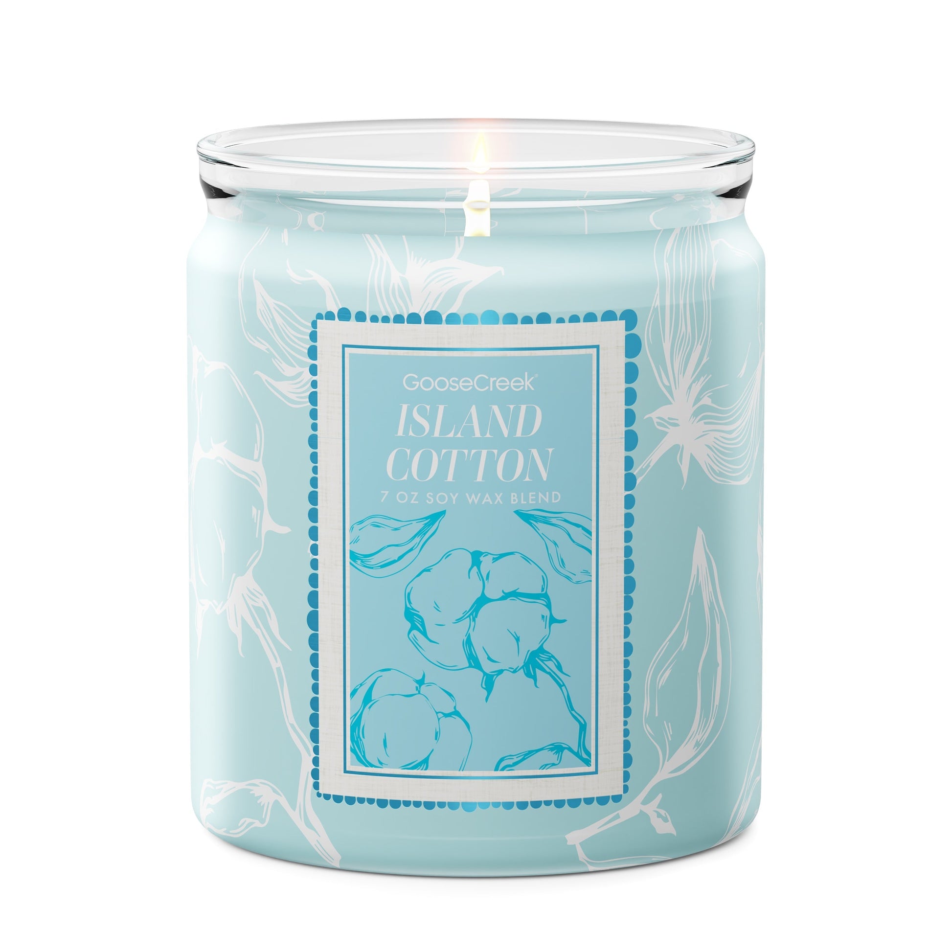 Island Cotton 7oz Single Wick Candle