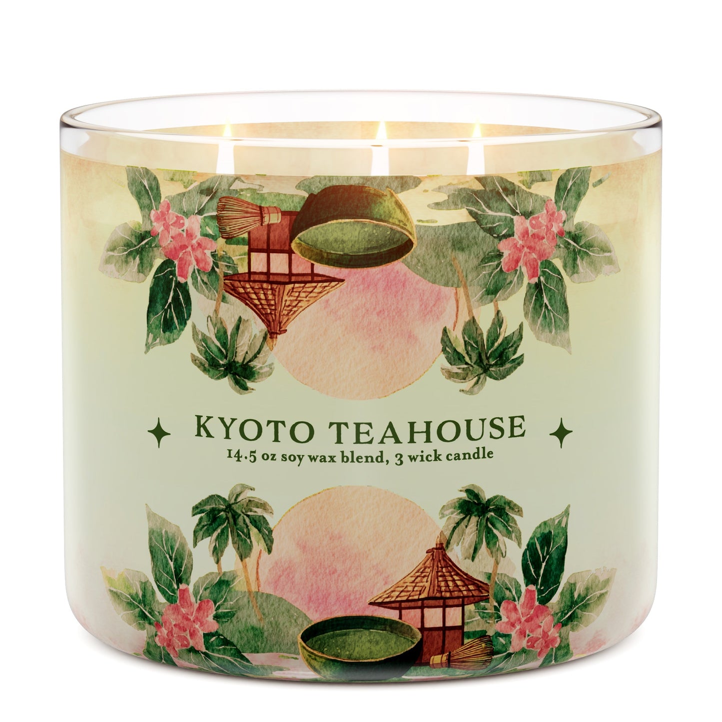 Kyoto Teahouse 3-Wick Candle