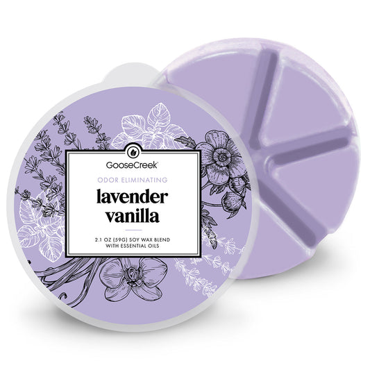 Lavender Vanilla Odor Eliminating Wax Melt