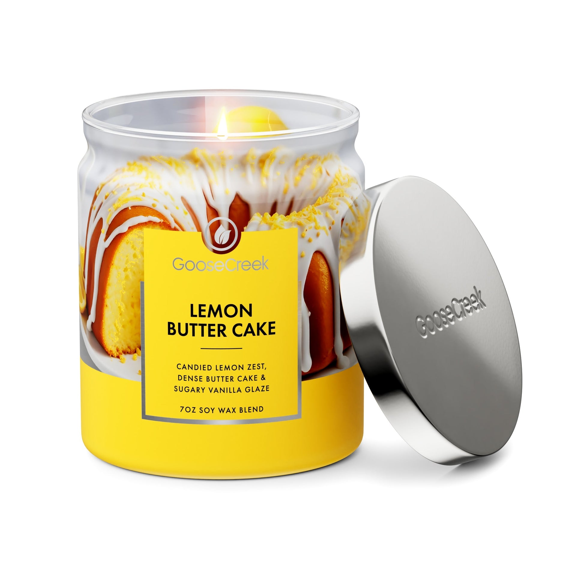 Lemon Butter Cake 7oz Single Wick Candle