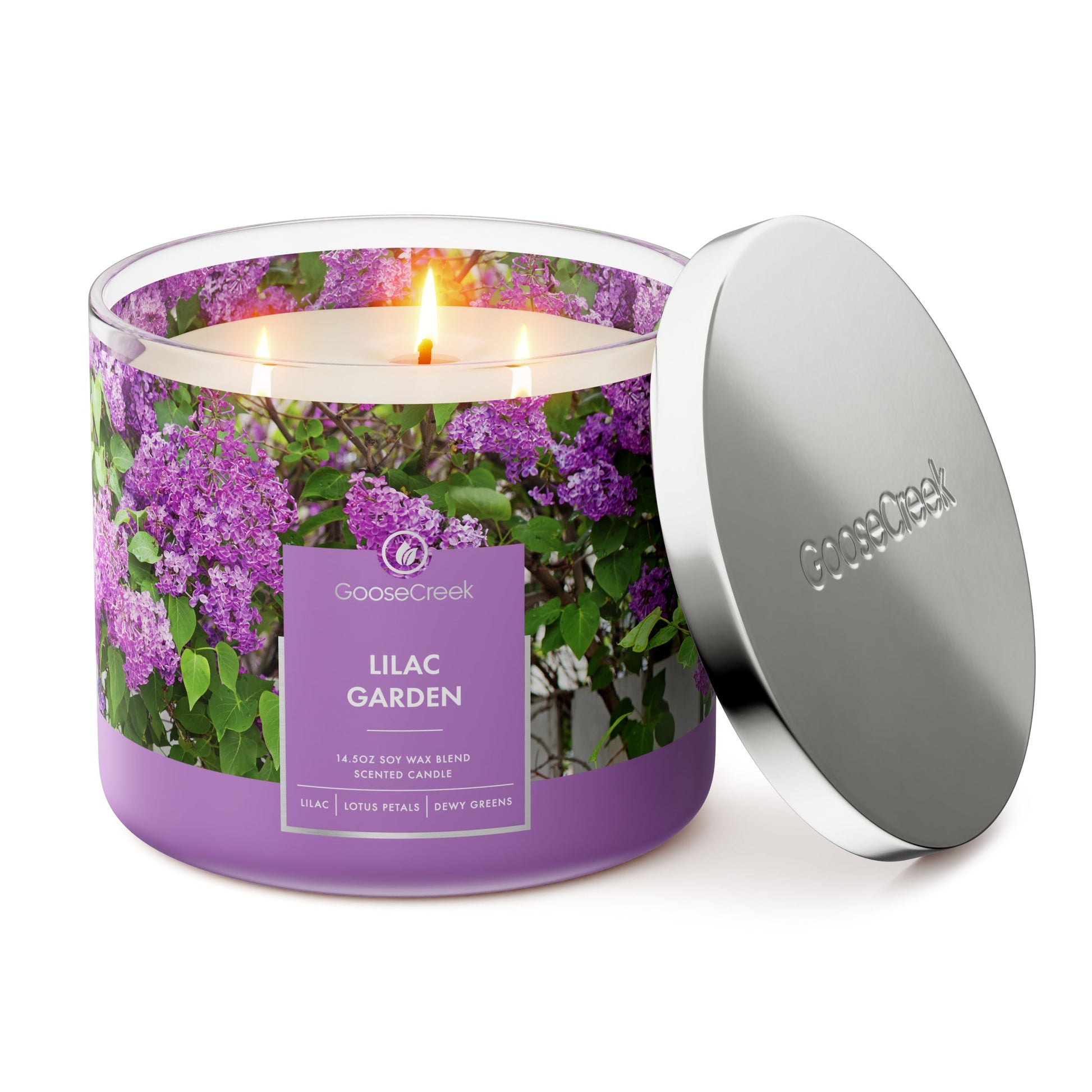Lilac Garden 3-Wick Candle