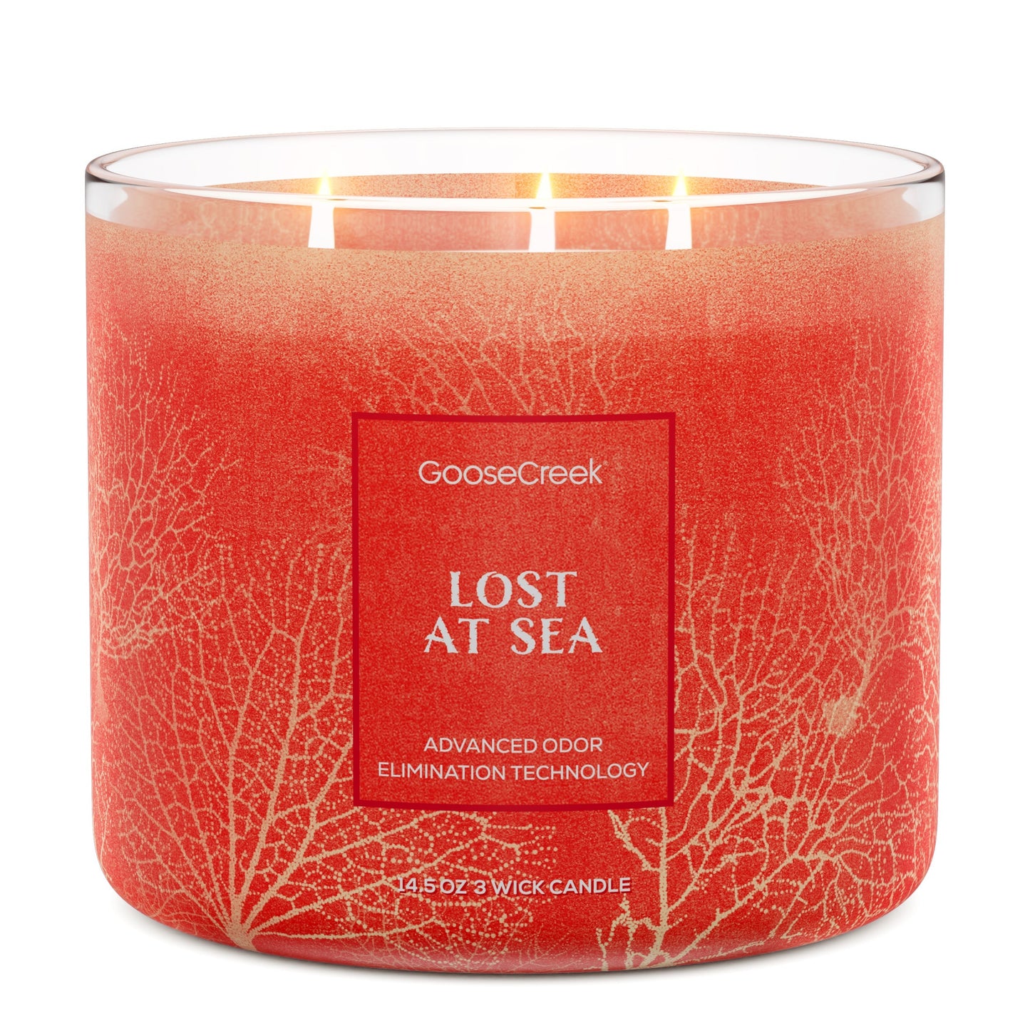Lost at Sea Odor Eliminating 3-Wick Candle