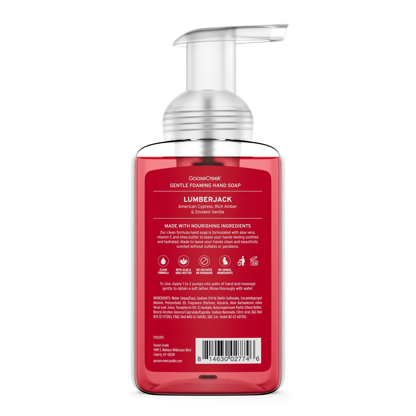 Lumberjack Lush Foaming Hand Soap