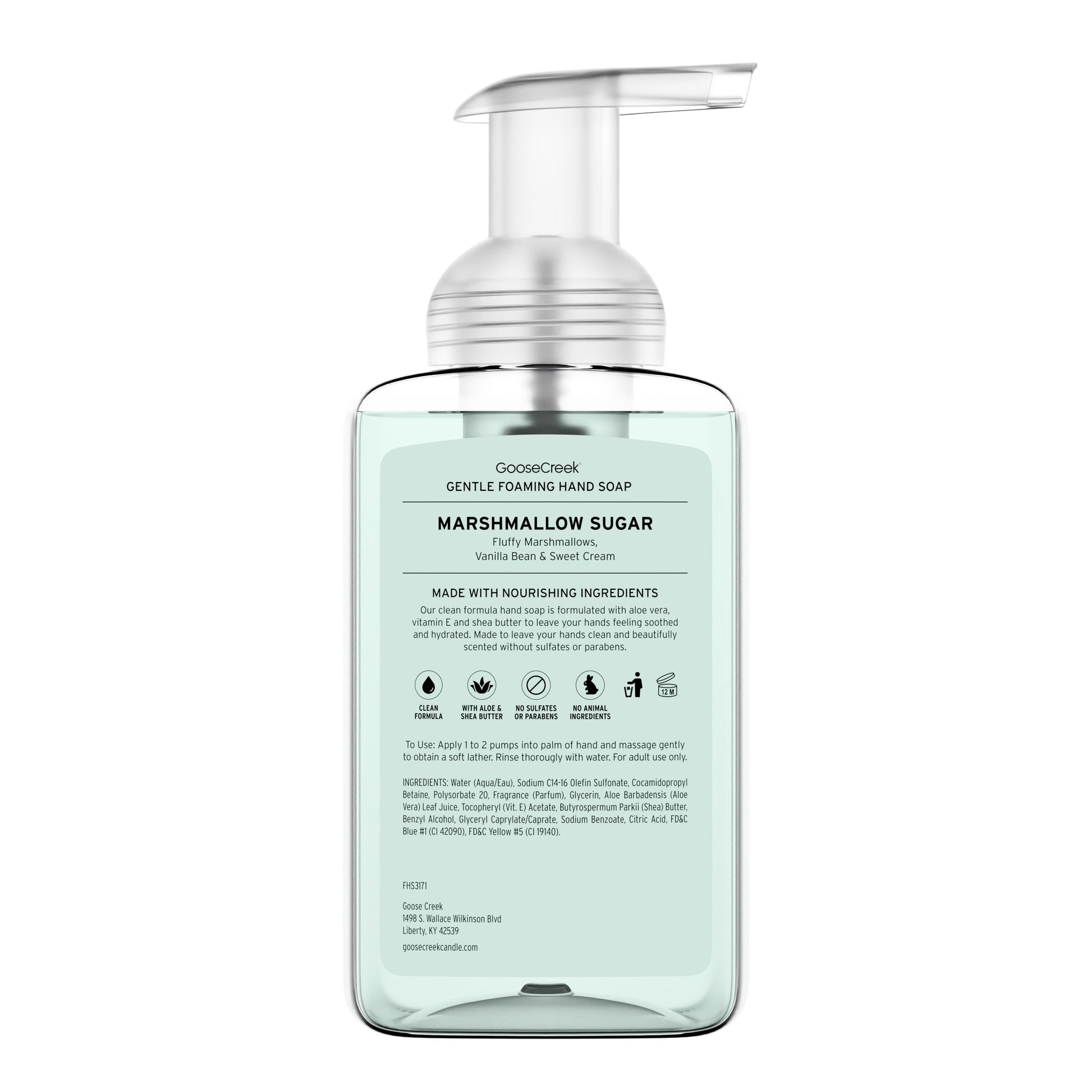 Marshmallow Sugar Lush Foaming Hand Soap
