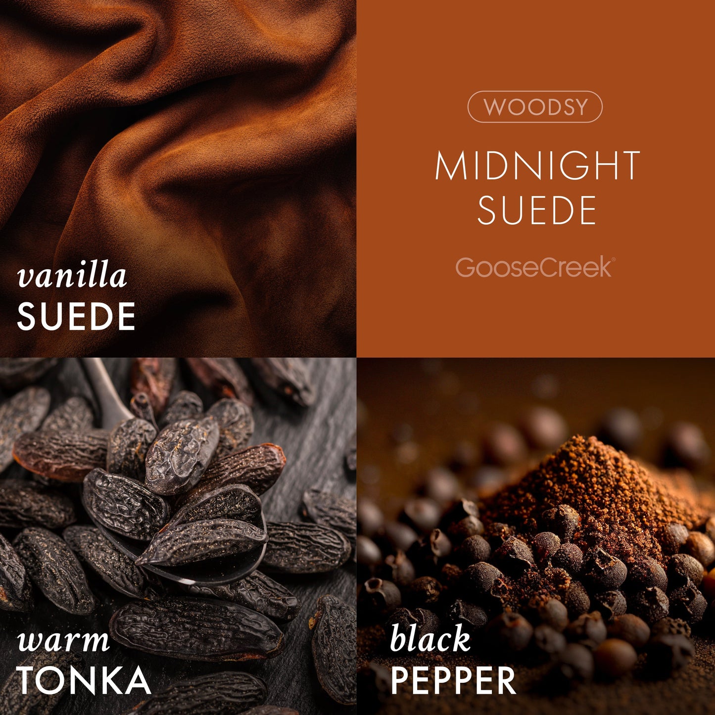 Midnight Suede 3-Wick Candle