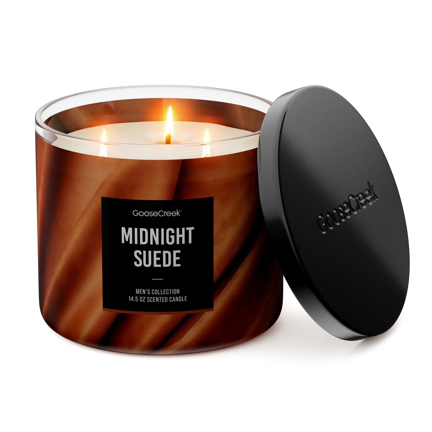 Midnight Suede 3-Wick Candle