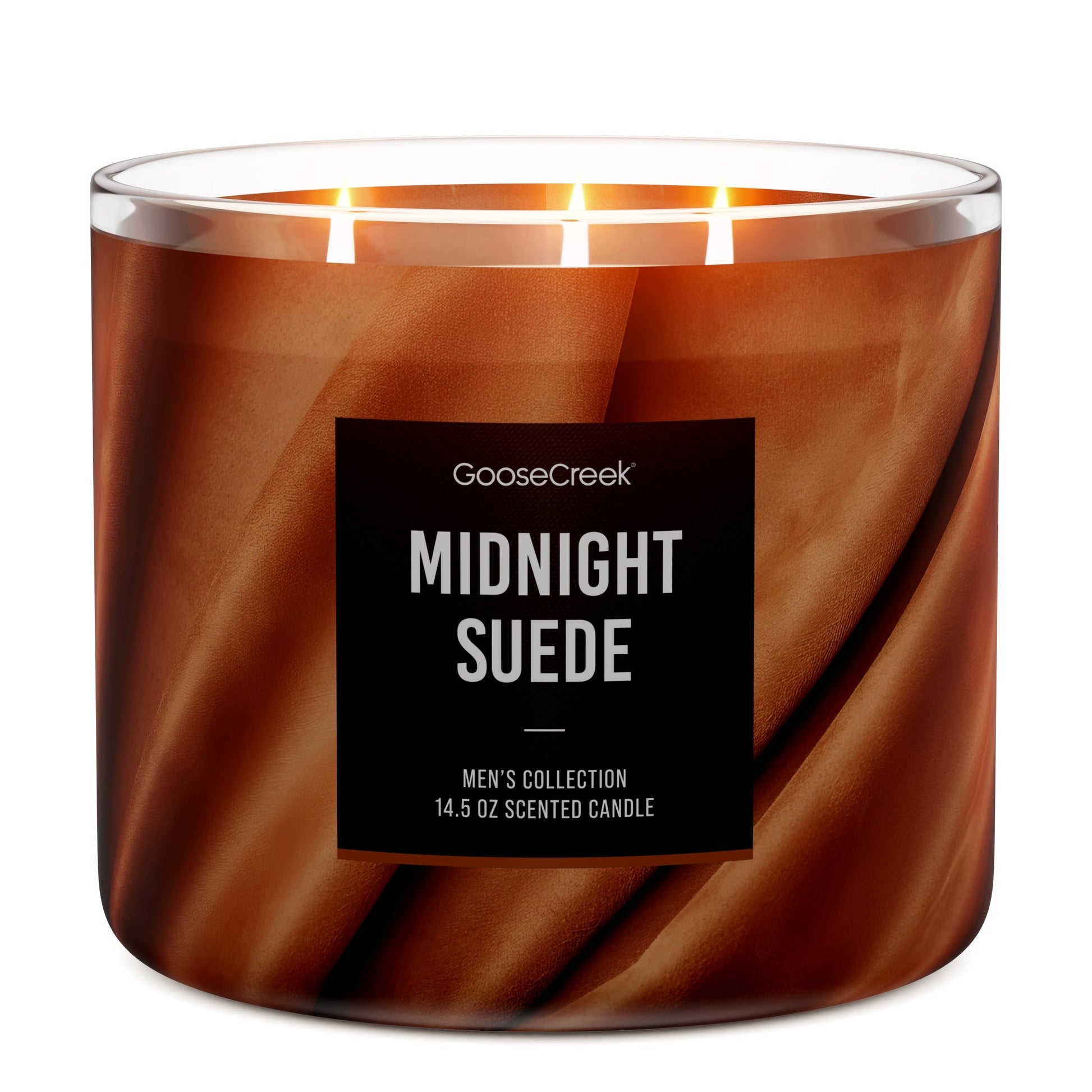 Midnight Suede 3-Wick Candle