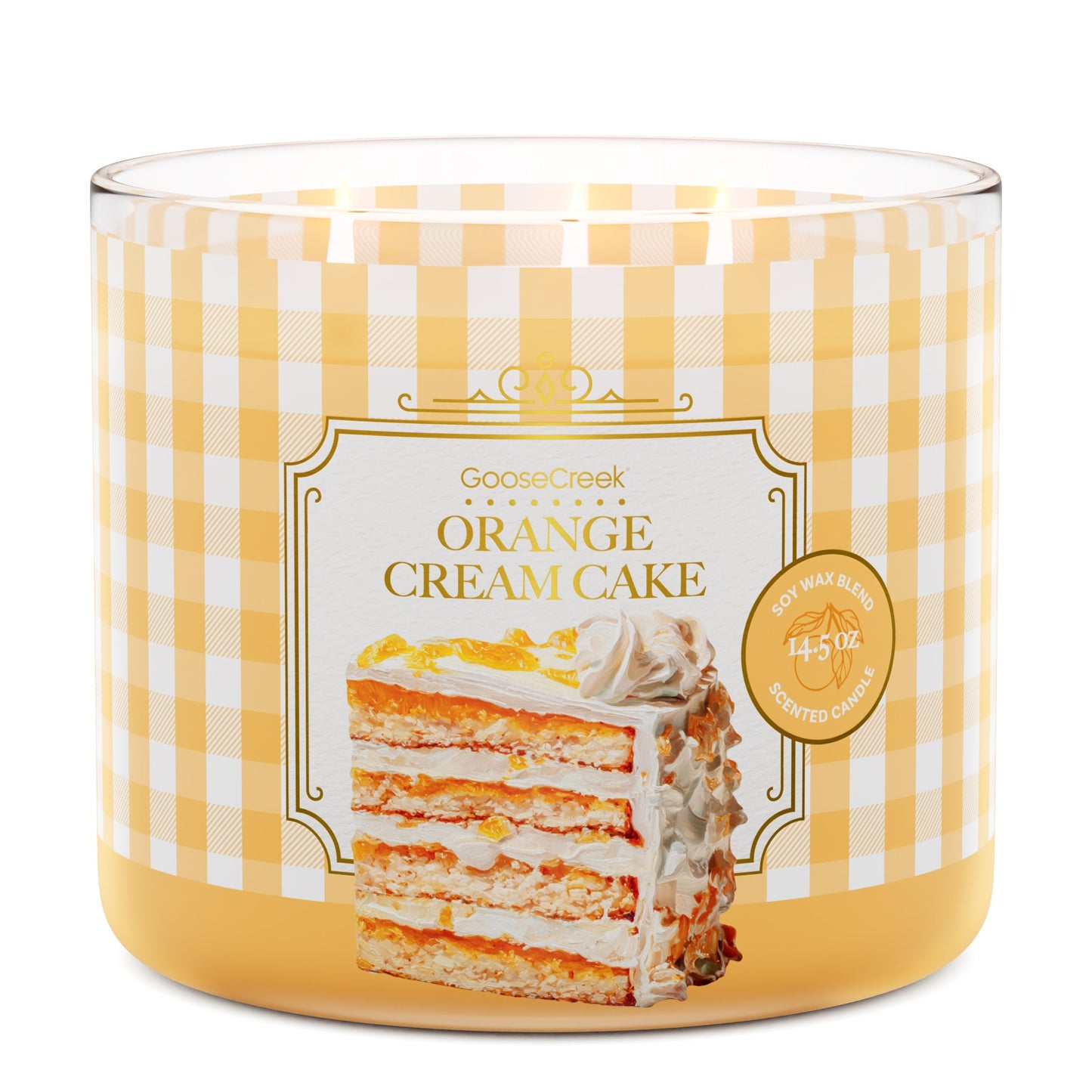 Orange Cream Cake 3-Wick Candle