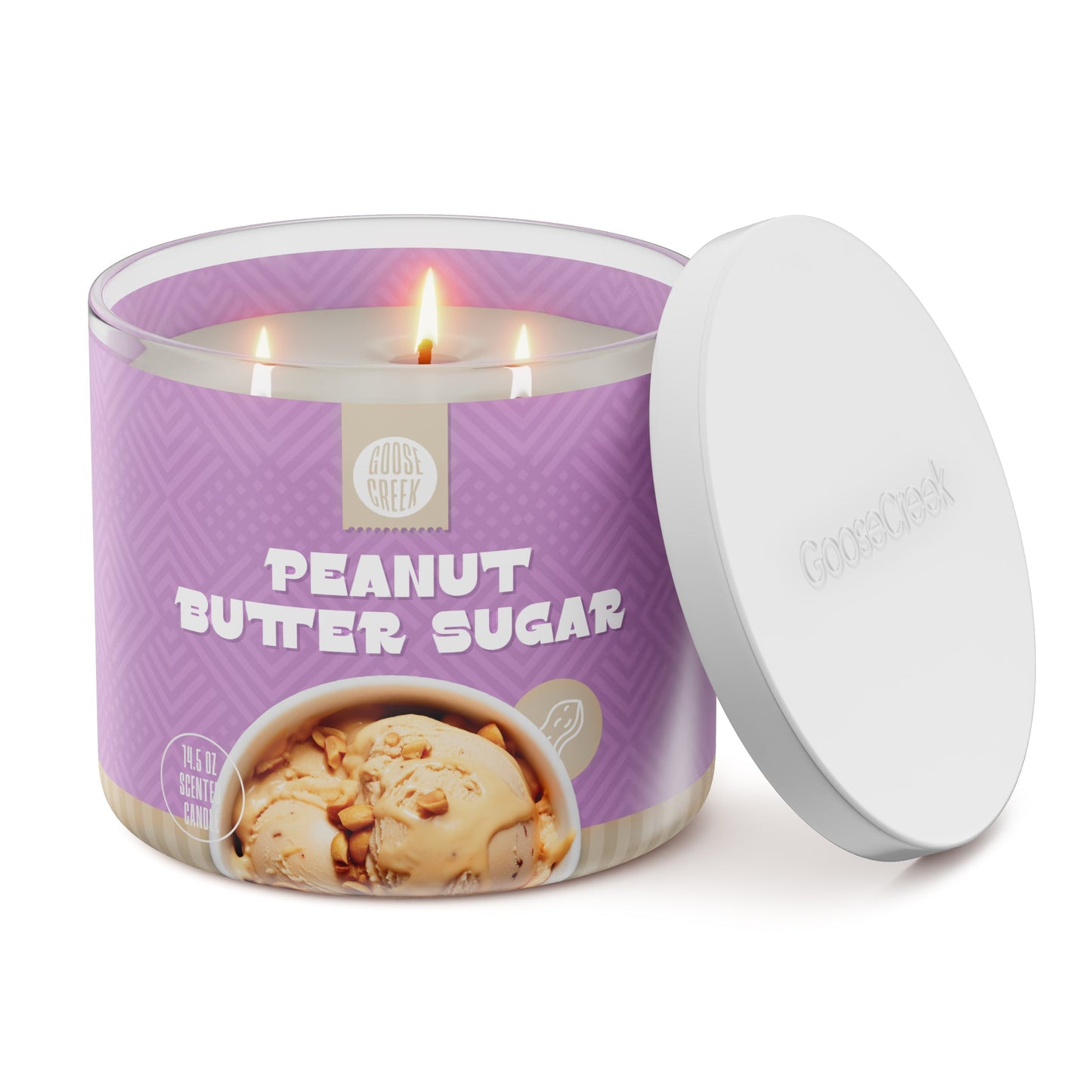 Peanut Butter Sugar 3-Wick Candle