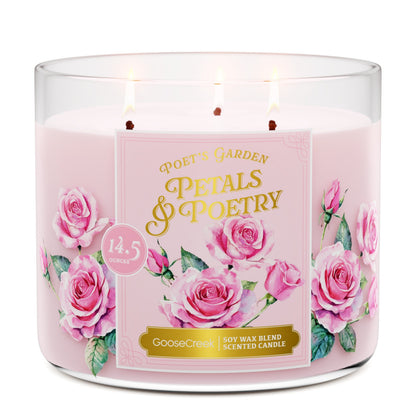 Petals & Poetry 3-Wick Candle